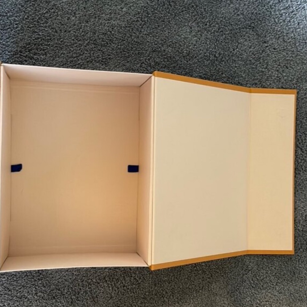 Louis Vuitton Tan and Black Box